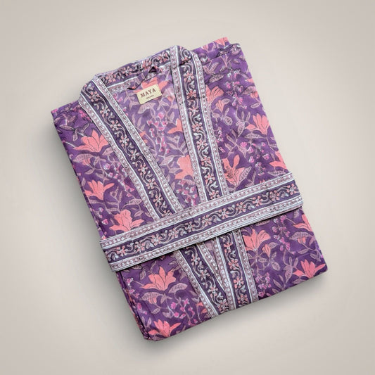 Premium Kimono - Lavendar