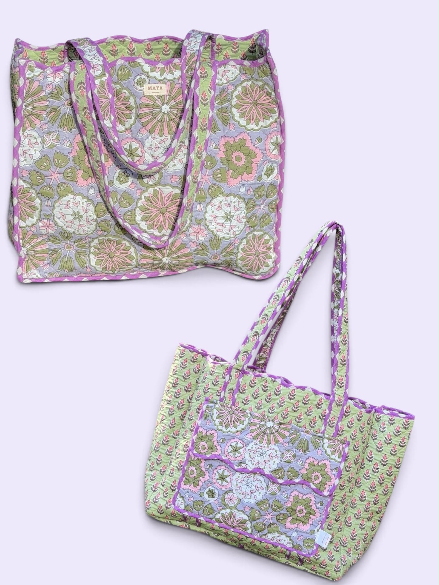 Reversible Scallop Totes - 6 Patterns
