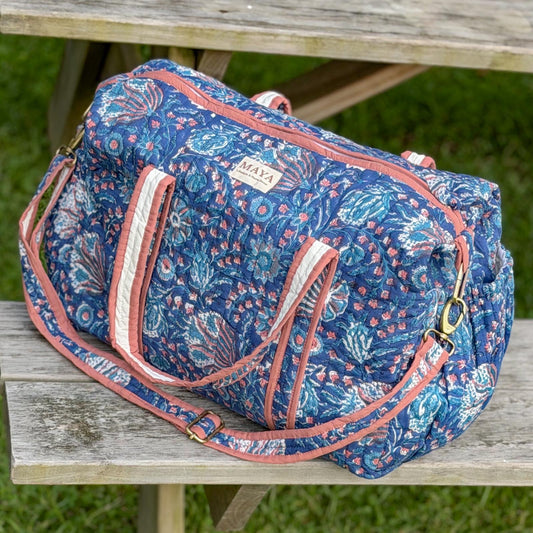 Weekender Bag - Blue Meadow