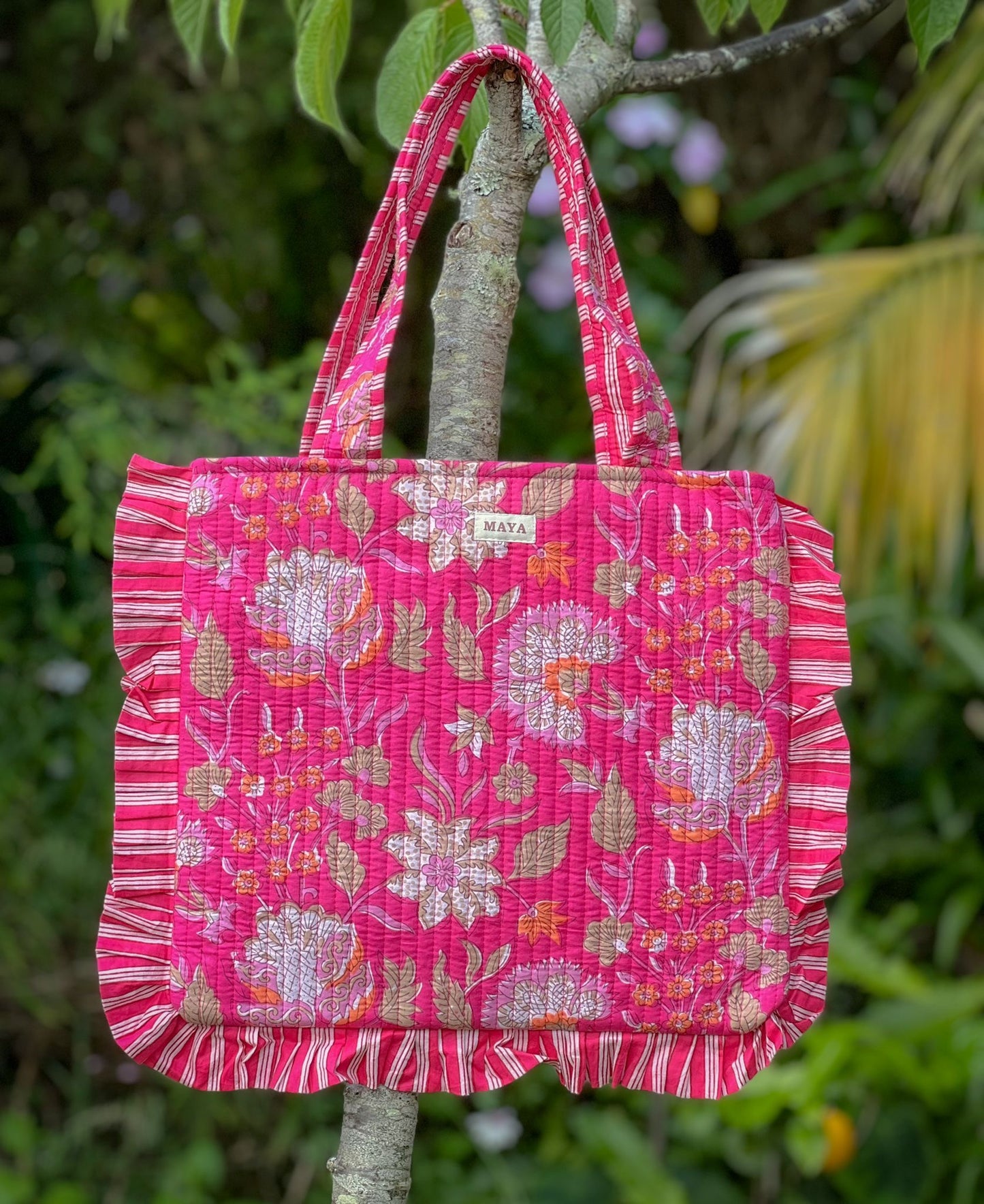 Quilted Frill Totes : 12 Patterns
