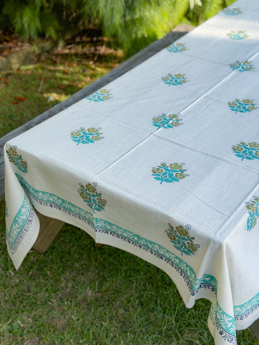 Table Cover 6 Seater - Sage Gree