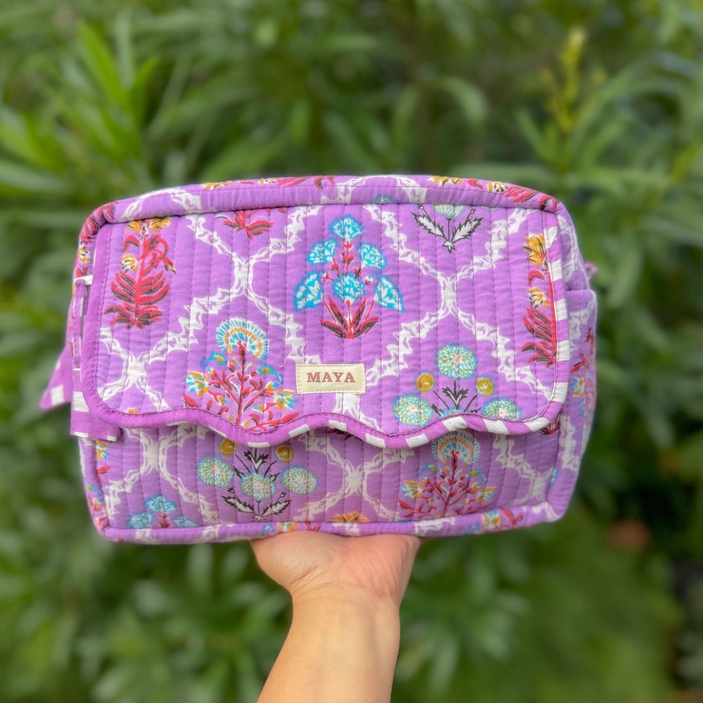 Washbags -  Shades of Pink/Purple (9 Patterns)