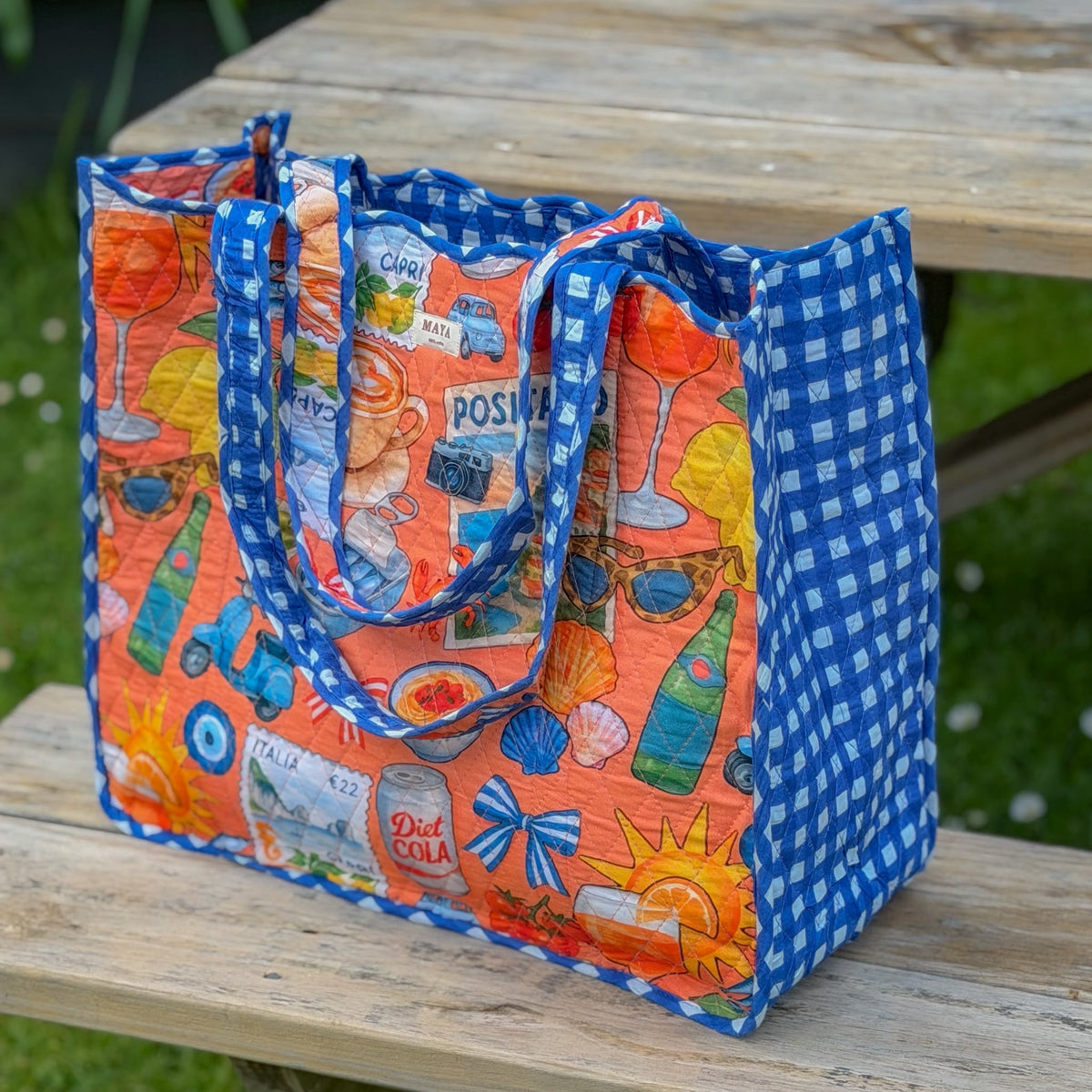 Reversible Scallop Totes - 8 Patterns