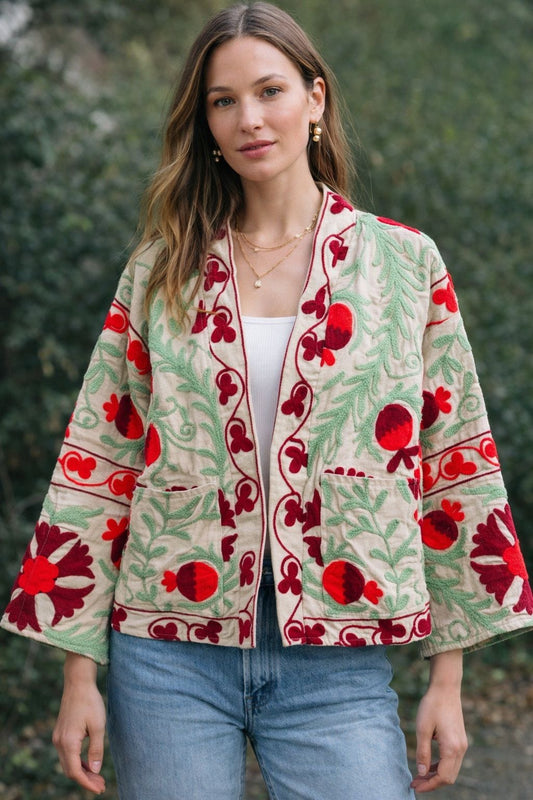 Suzzani Jacket - Rangrez Anar