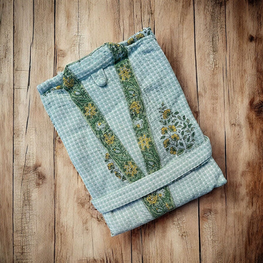 Dressing Gown - Silt Green