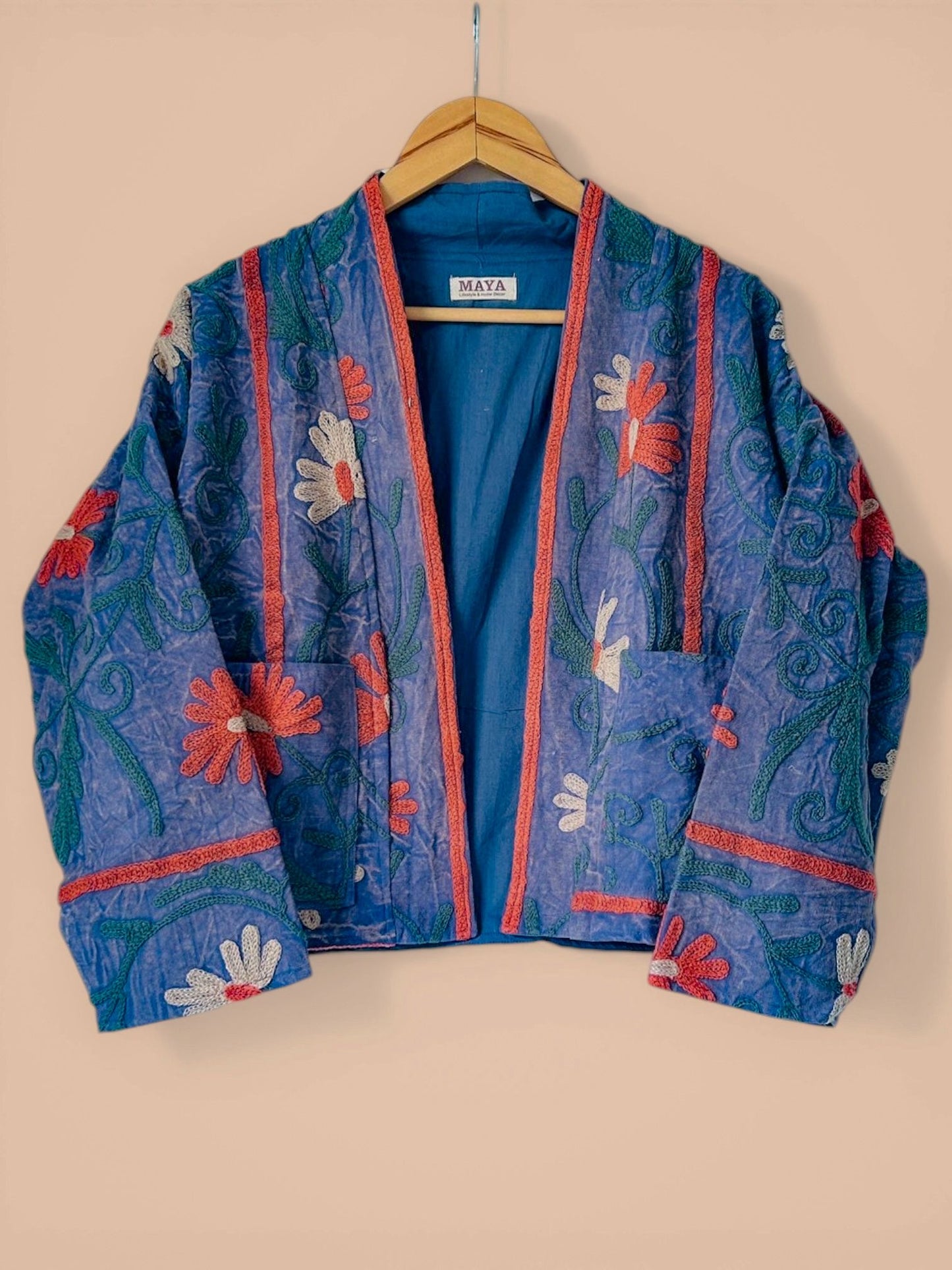 Suzzani Jacket - Night Blush