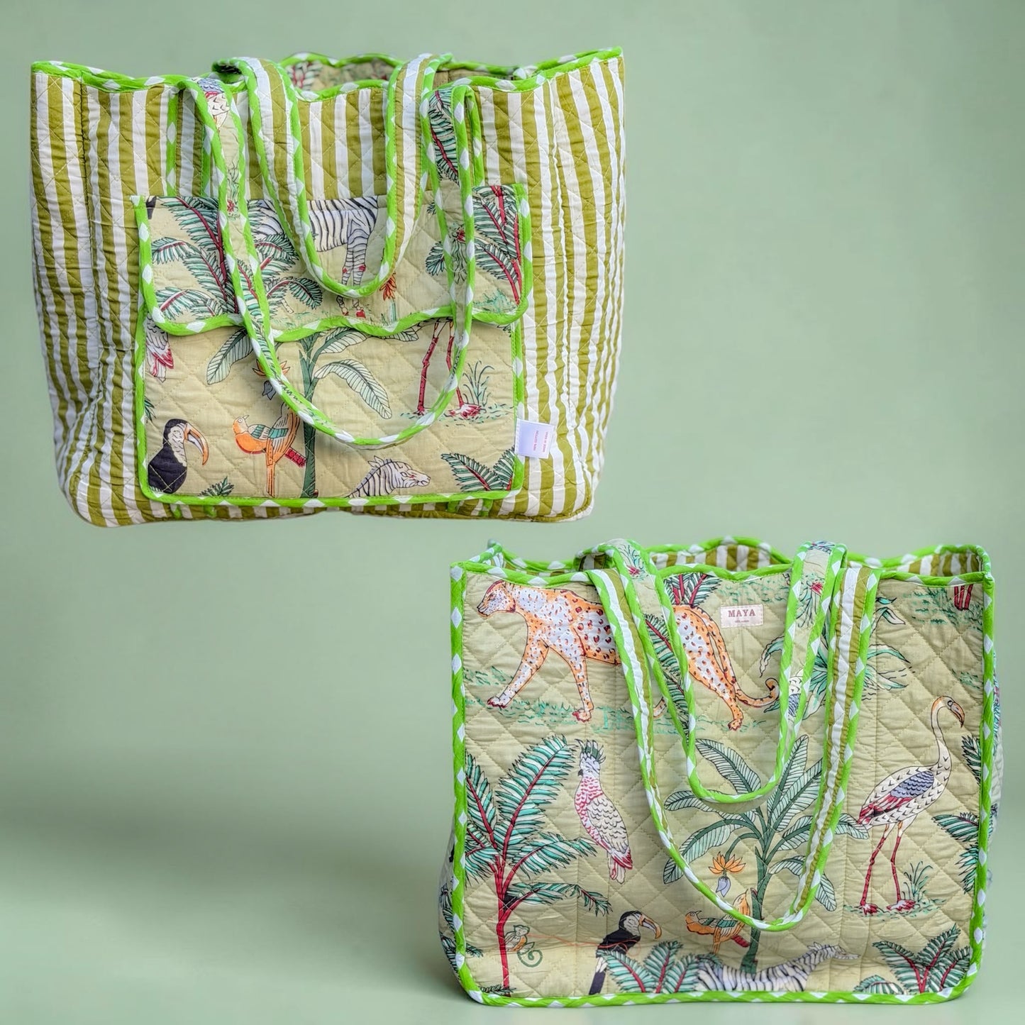 Reversible Scallop Totes - 6 Patterns