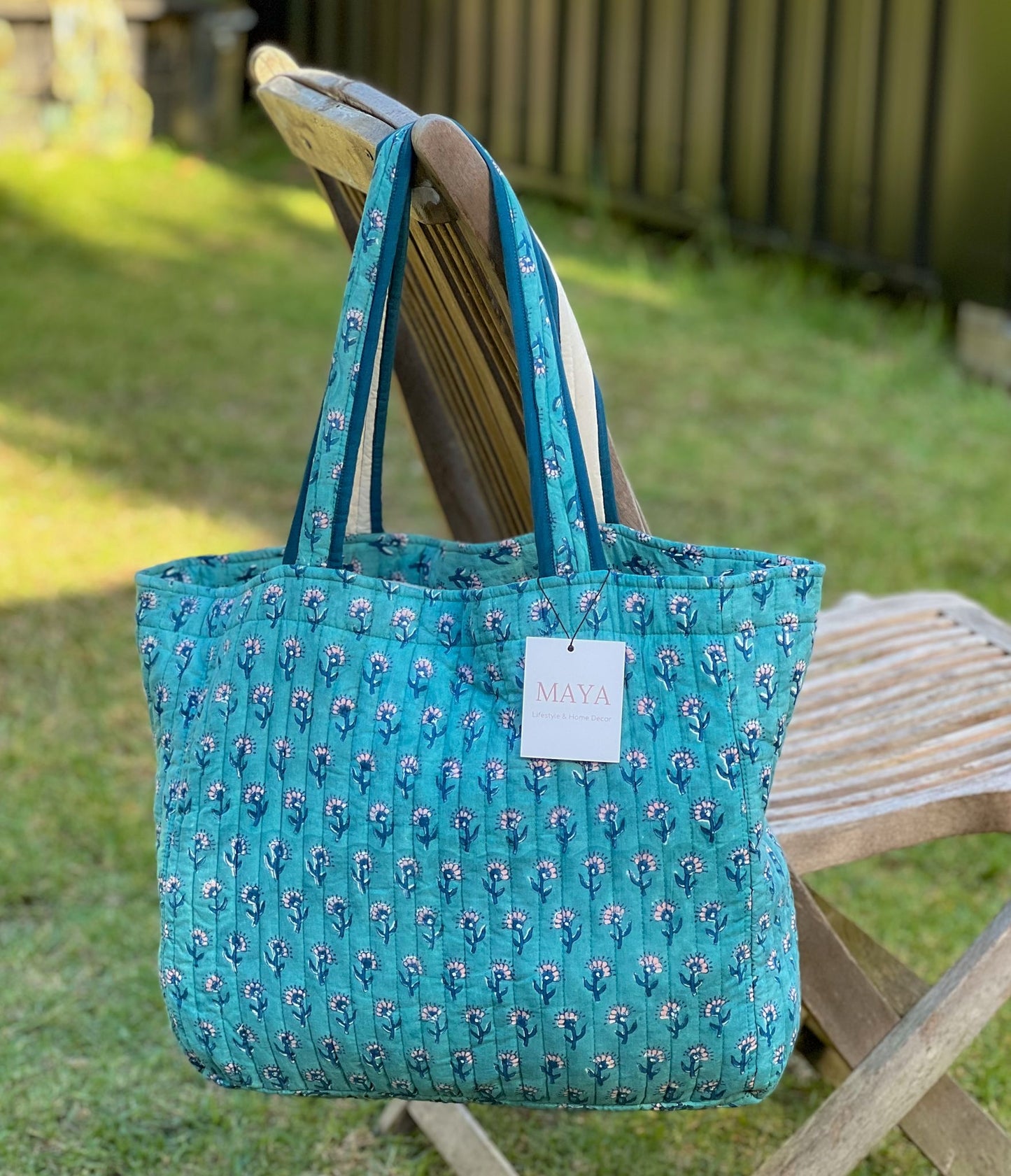 Blockprint Totes - 4 Patterns