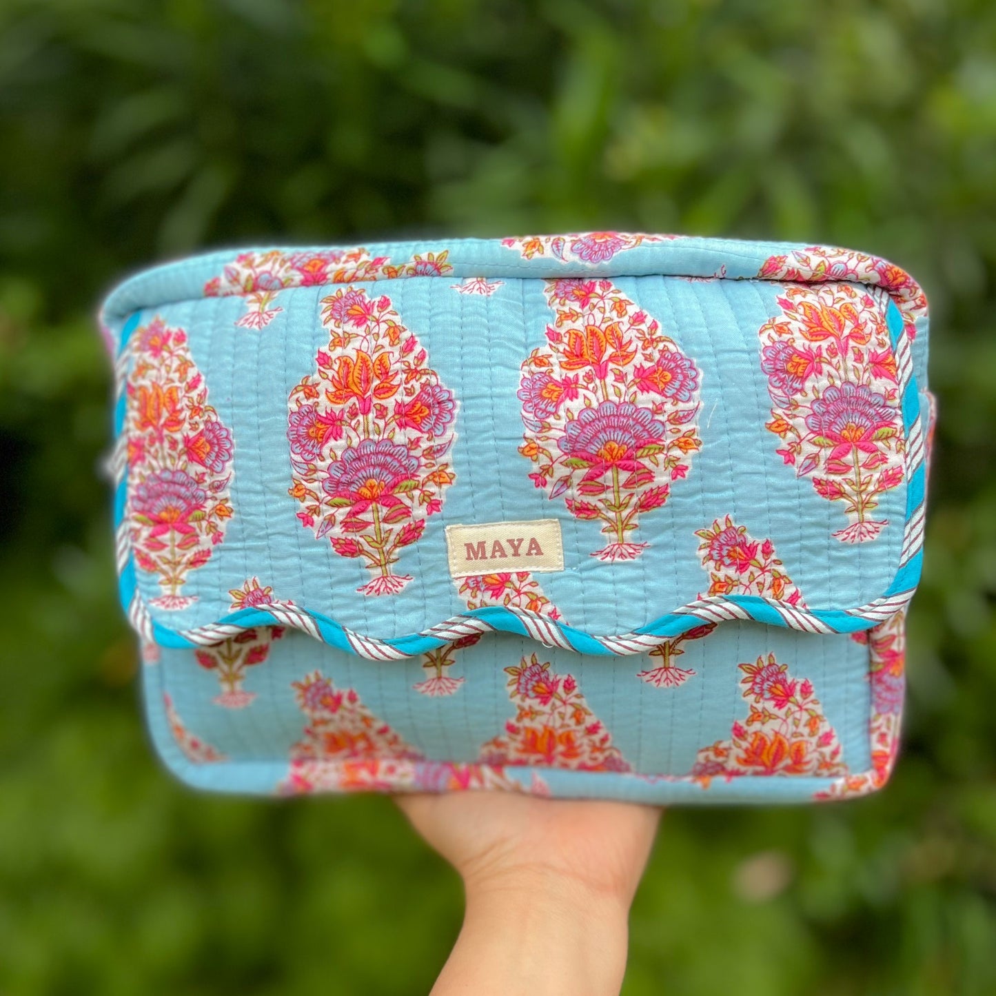 Washbags - Shades of Blue (8 Patterns)