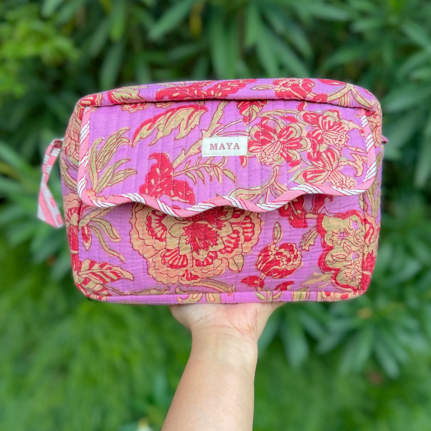 Washbags -  Shades of Pink/Purple (9 Patterns)