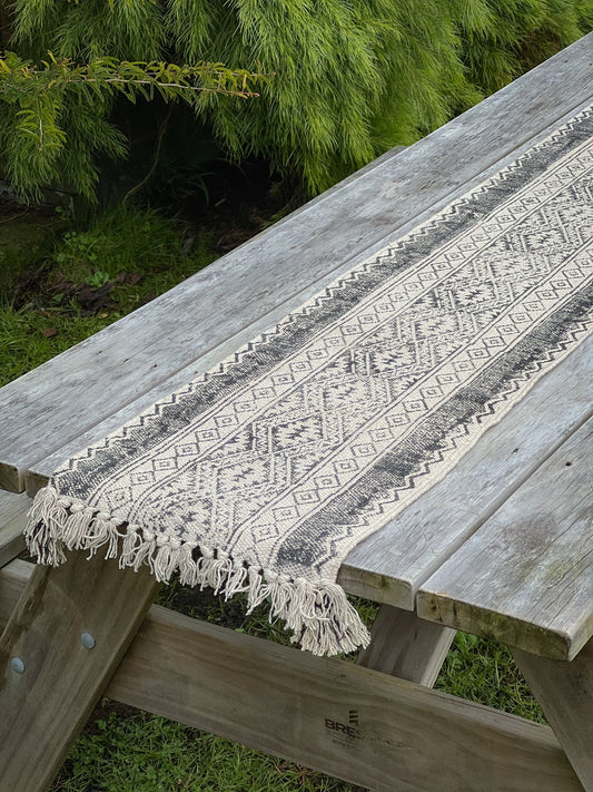 Kilim Table Runner - Diamond Valley