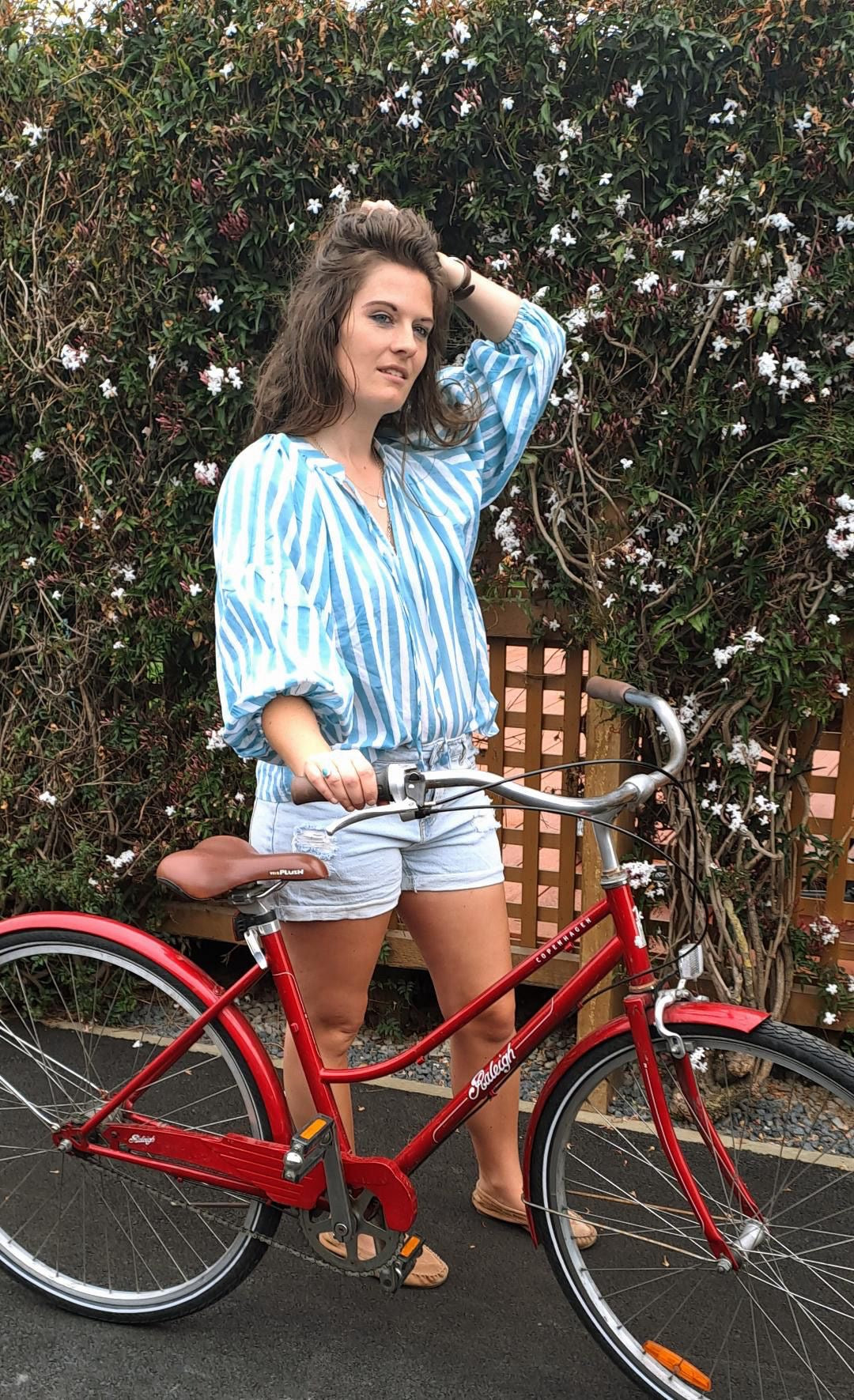 Handblock Print Straight Tops