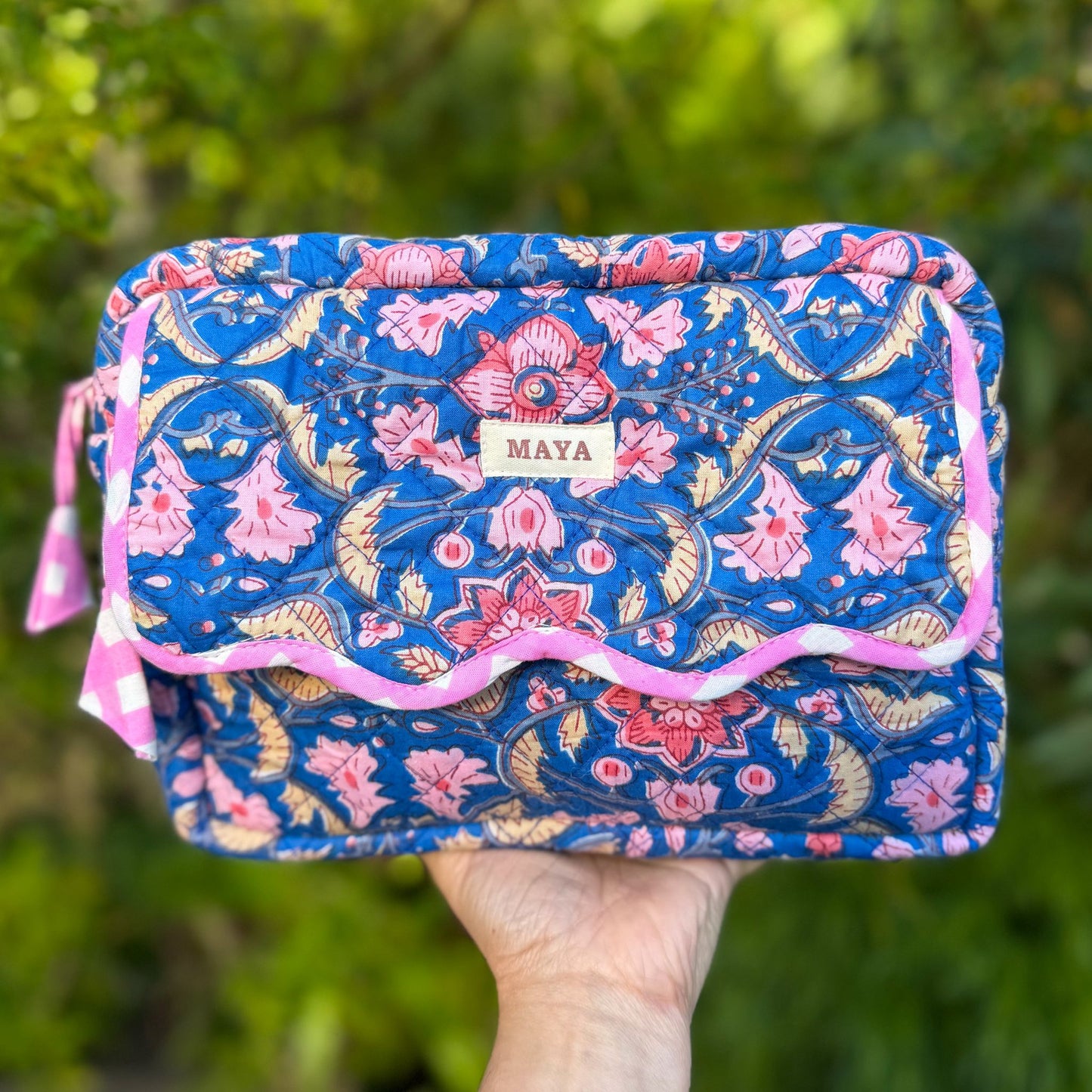 Wash Bags - Shades of Blue 2/2 (5 Patterns)