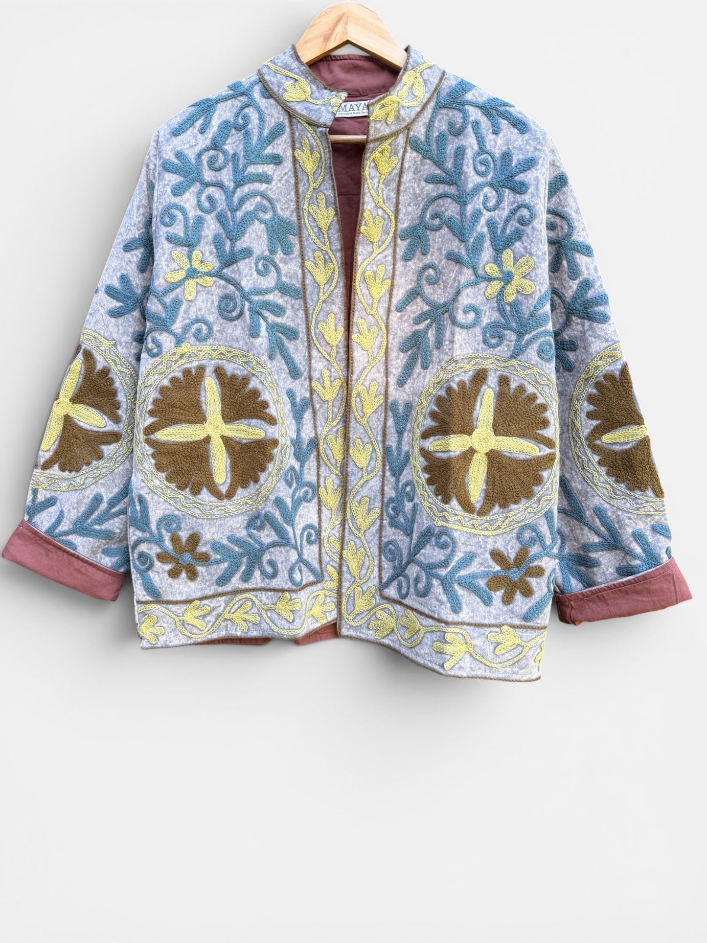 Suzzani Jacket - Moonstone Garden