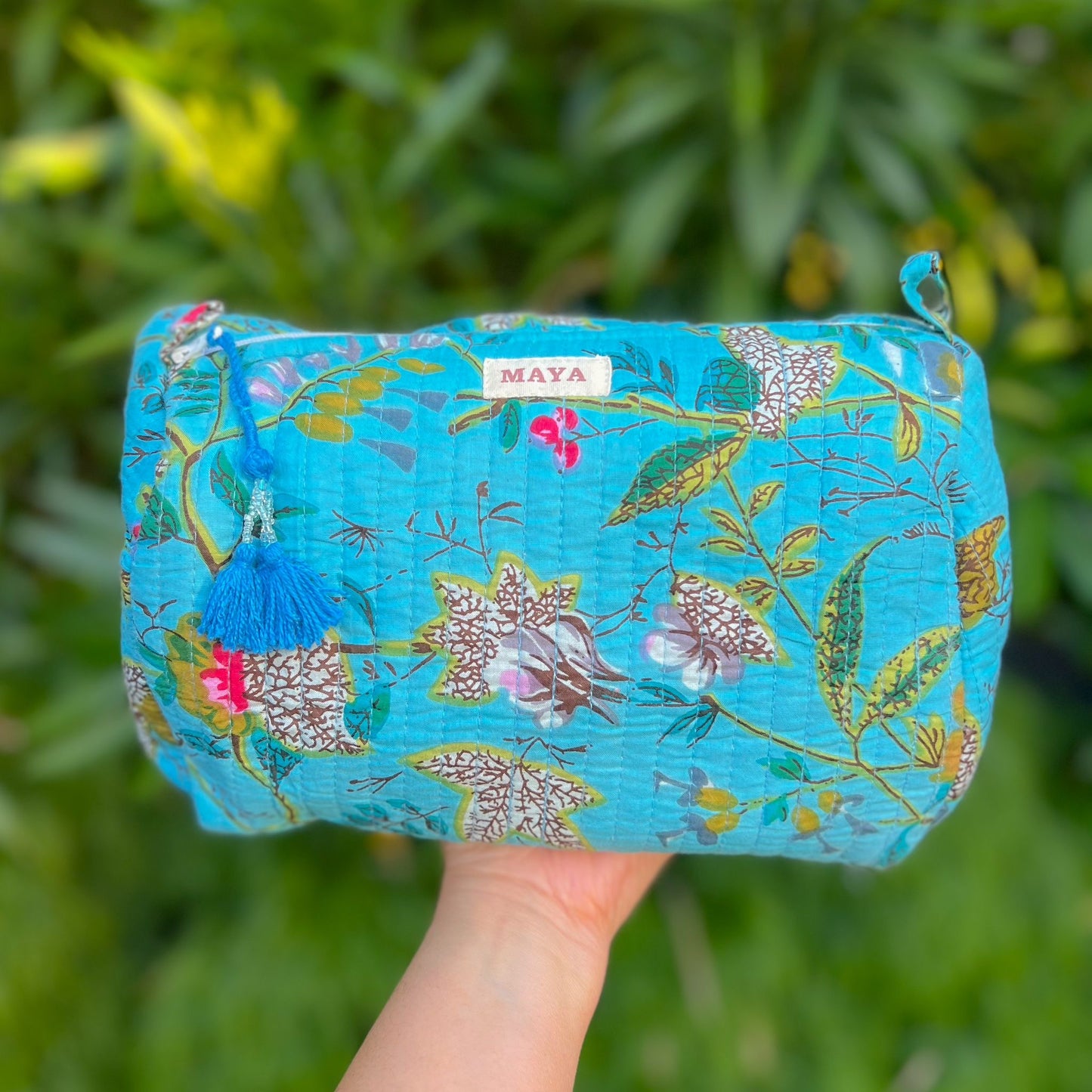 Toiletry Bags - Shades of Blue (3 Patterns)