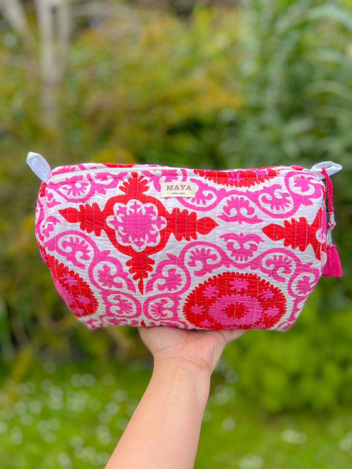 Toiletry Bags - Shades of Pink (5 Patterns) 2/2
