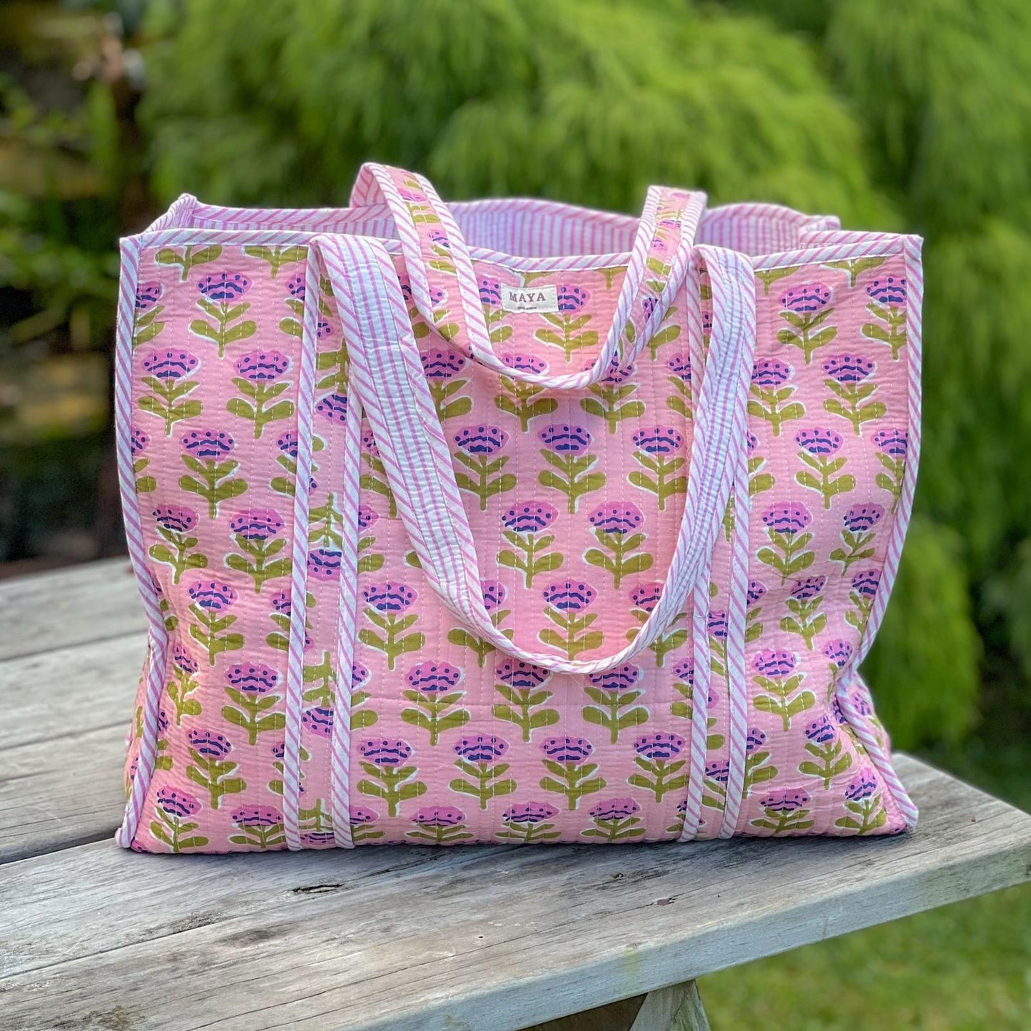 Reversible Totes - Shades of Pink (7 Patterns)